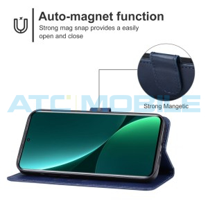 Pouzdro Shield4U Xiaomi 13 Pro otev&iacute;rac&iacute; modr&eacute;