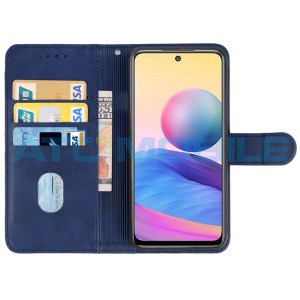 Pouzdro Shield4U Xiaomi Redmi 10 5G otev&iacute;rac&iacute; modr&eacute;
