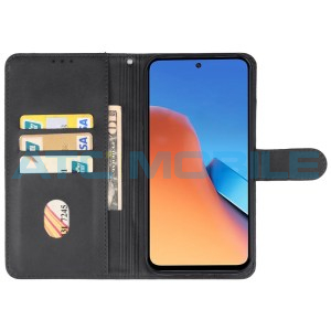 Pouzdro Shield4U Xiaomi Redmi 12 otev&iacute;rac&iacute; čern&eacute;