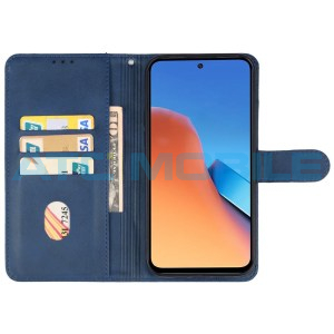 Pouzdro Shield4U Xiaomi Redmi 12 otev&iacute;rac&iacute; modr&eacute;