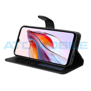 Pouzdro Shield4U Xiaomi Redmi 12C, 11A 4G Calf Texture čern&eacute;