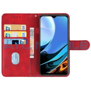 Pouzdro Shield4U Xiaomi Redmi 9C otev&iacute;rac&iacute; červen&eacute;