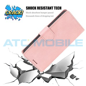 Pouzdro Shield4U Xiaomi Redmi A1, A2 Calf Texture růžov&eacute;