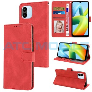 Pouzdro Shield4U Xiaomi Redmi A1, A2 Calf Texture červen&eacute;