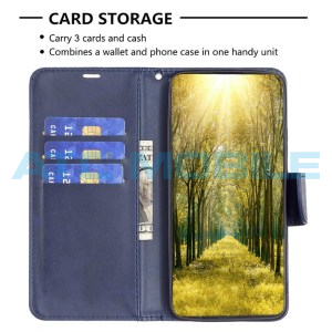 Pouzdro Shield4U Xiaomi Redmi A5 4G Lambskin Texture otev&iacute;rac&iacute; modr&eacute;