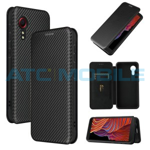 Pouzdro Shield4U Magnetic Samsung Galaxy XCover 5 (SM-G525) Carbon Fiber čern&eacute;