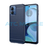 Shield4U Carbon Fiber Case Motorola Moto G14 4G modr&yacute;