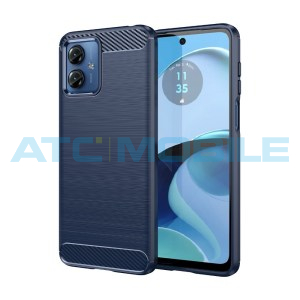 Shield4U Carbon Fiber Case Motorola Moto G14 4G modr&yacute;