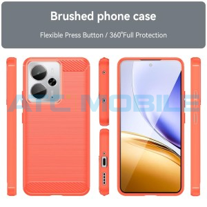 Shield4U Carbon Fiber Case Realme 14T 5G červen&eacute;
