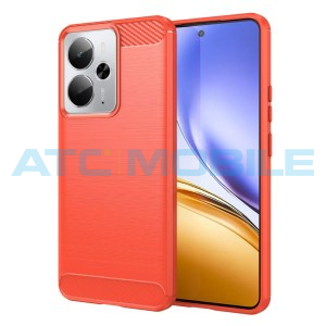Shield4U Carbon Fiber Case Realme 14T 5G červen&eacute;