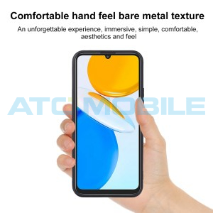 Silikonov&yacute; kryt Shield4U Honor X7 (CMA-LX2) čern&yacute;