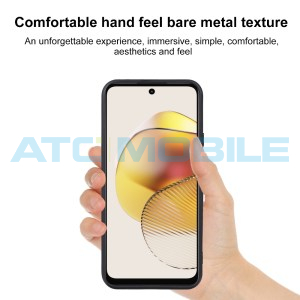 Silikonov&yacute; kryt Shield4U Motorola Edge 40 Neo (XT2307-1) čern&yacute;