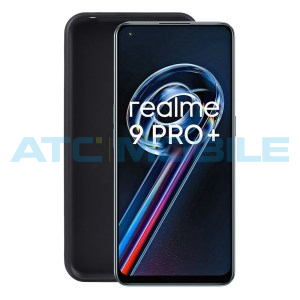 Silikonov&yacute; kryt Shield4U Realme 9 Pro+ (RMX3392) čern&yacute;