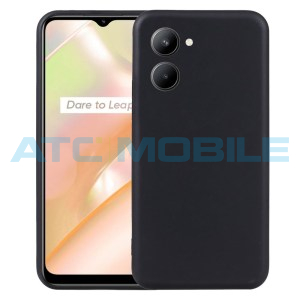 Silikonov&yacute; kryt Shield4U Realme C33 (RMX3624) čern&yacute;