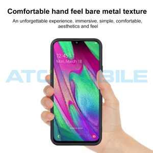 Silikonov&yacute; kryt Shield4U Samsung Galaxy A40 (SM-A405) čern&yacute;