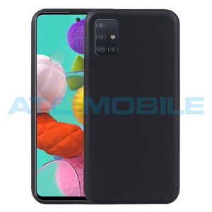 Silikonov&yacute; kryt Shield4U Samsung Galaxy A51 (SM-A515F) čern&yacute;