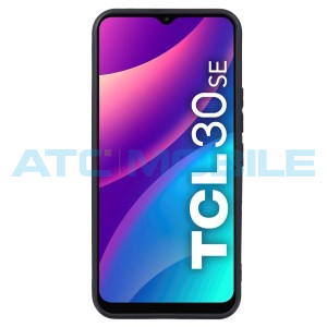Silikonov&yacute; kryt Shield4U TCL 30 SE, TCL 305, 306 čern&yacute;