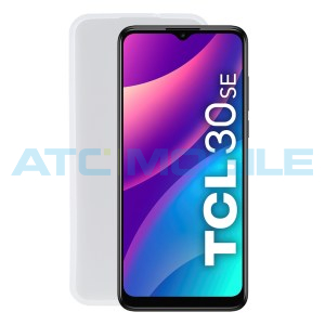 Silikonov&yacute; kryt Shield4U TCL 30 SE, TCL 305, 306 transparetn&iacute; b&iacute;l&yacute;