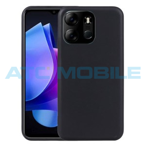 Silikonov&yacute; kryt Shield4U Tecno Spark Go 2023 čern&yacute;