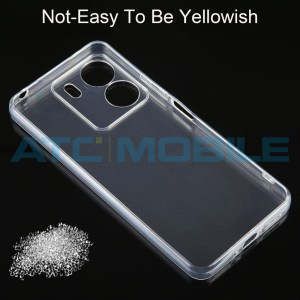 Měkk&yacute; TPU kryt Shield4U Xiaomi Redmi 13C 4G transparentn&iacute;, ultratenk&yacute; (0,75mm)