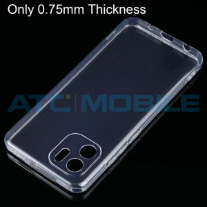 Měkk&yacute; TPU kryt Shield4U Xiaomi Redmi A1, A2 transparentn&iacute;, ultratenk&yacute; (0,75mm)