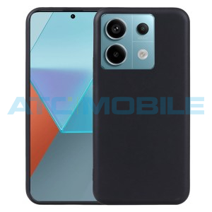 Silikonov&yacute; kryt Shield4U Xiaomi Redmi Note 13 Pro 4G čern&yacute;