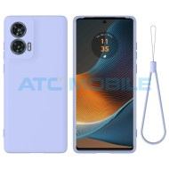 Ochrann&yacute; kryt Shield4U Silicone Liquid Motorola Edge 50 Fusion (XT2429) fialov&yacute;