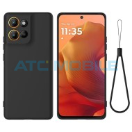 Ochrann&yacute; kryt Shield4U Silicone Liquid Motorola Moto G86 5G, G86 Power 5G (XT2527) čern&yacute;