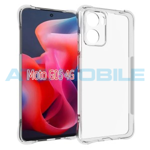 Shockproof kryt Shield4U Motorola Moto G05 4G (XT2523) transparentn&iacute;