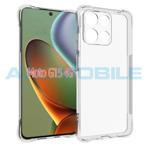 Shockproof kryt Shield4U Motorola Moto G15 4G (XT2521) transparentn&iacute;