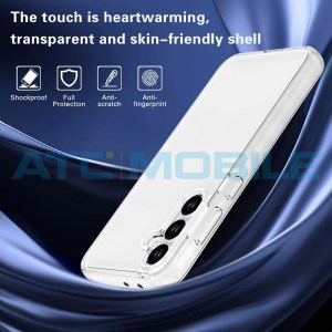 Shockproof kryt Shield4U Terminator Samsung Galaxy A36 5G (SM-A366B), A56 5G (SM-A566B) transparentn