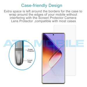 Tvrzen&eacute; sklo Shield4U Infinix Note 40 Pro (X6850) -nekryje celou plochu