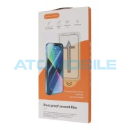 Tvrzen&eacute; sklo Shield4U iPhone 17 Pro, iPhone 18 Pro Full-Glue čern&eacute; 2,5D s aplik&aacute;torem