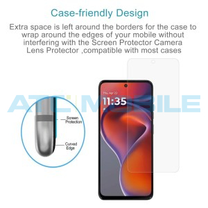 Tvrzen&eacute; sklo Shield4U Motorola Moto G05 4G (XT2523) transparentn&iacute; 