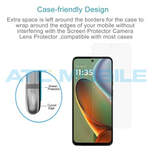 Tvrzen&eacute; sklo Shield4U Motorola Moto G15 4G (XT2521) transparentn&iacute;