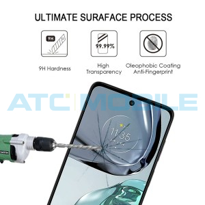 Tvrzen&eacute; sklo Shield4U Motorola Moto G32 (XT2235), G62 Full Screen&Glue čern&eacute; 2,5D