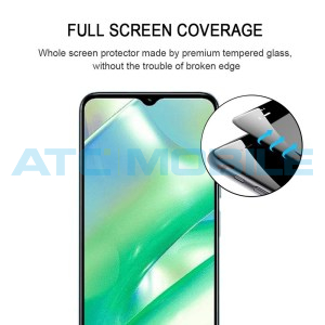 Tvrzen&eacute; sklo Shield4U Realme C55 (RMX3710) Full-Glue čern&eacute; 2,5D