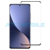 Tvrzen&eacute; sklo Shield4U 3D HD Curved Edge Xiaomi 12 5G, 12X čern&eacute;