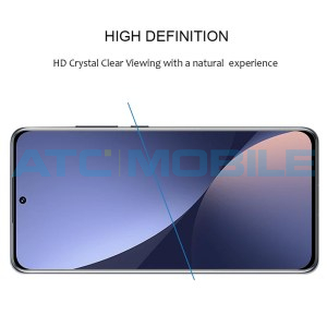 Tvrzen&eacute; sklo Shield4U 3D HD Curved Edge Xiaomi 12 5G, 12X čern&eacute;