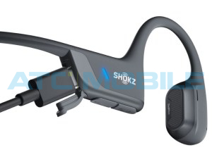 Shokz OpenRun PRO 2 bluetooth sluch&aacute;tka před u&scaron;i, čern&aacute; (USB-C)