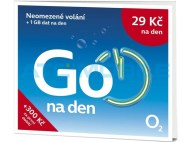 Předplacen&aacute; SIM karta O2 Go s NEOMEZEN&Yacute;M VOL&Aacute;N&Iacute;M + 1GB NA DEN/29 KČ