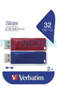 Verbatim USB Flash DUOPACK (2x32GB) SLIDER Store