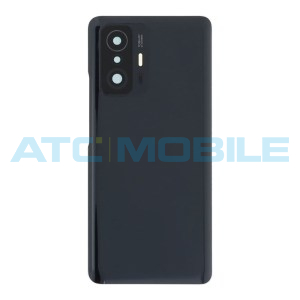 Zadn&iacute; kryt Xiaomi 11T, 11T Pro čern&yacute;/&scaron;ed&yacute; včetně skl&iacute;ček kamer, origin&aacute;ln&iacute;