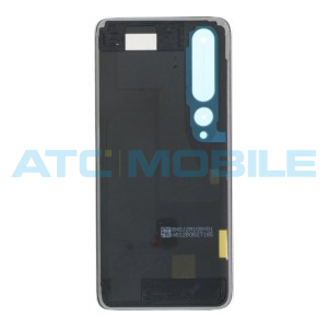 Zadn&iacute; kryt Xiaomi Mi 10 5G &scaron;ed&yacute;/čern&yacute;, origin&aacute;ln&iacute; - 550500007M1L