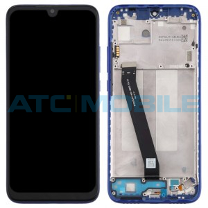 Displej + dotyk + kryt Xiaomi Redmi 7 modr&yacute;