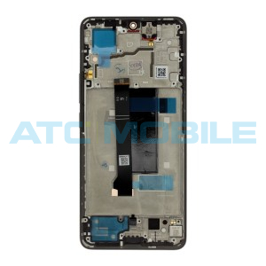 Displej + dotyk + kryt Xiaomi Redmi Note 13 Pro 5G čern&yacute; (Service Pack) - 5600020N1600 