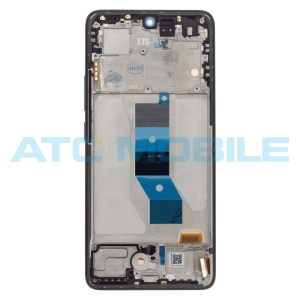 Displej + dotyk + kryt Xiaomi Redmi Note 14 5G čern&yacute; (Service Pack) - 56002000O1700