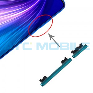 Bočn&iacute; tlač&iacute;tka Xiaomi Redmi Note 8 Pro zelen&aacute;