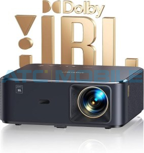 Chytr&yacute; projektor Yaber K2s (800 ANSI, JBL, Dolby Audio, hlasov&eacute; ovl&aacute;d&aacute;n&iacute;)