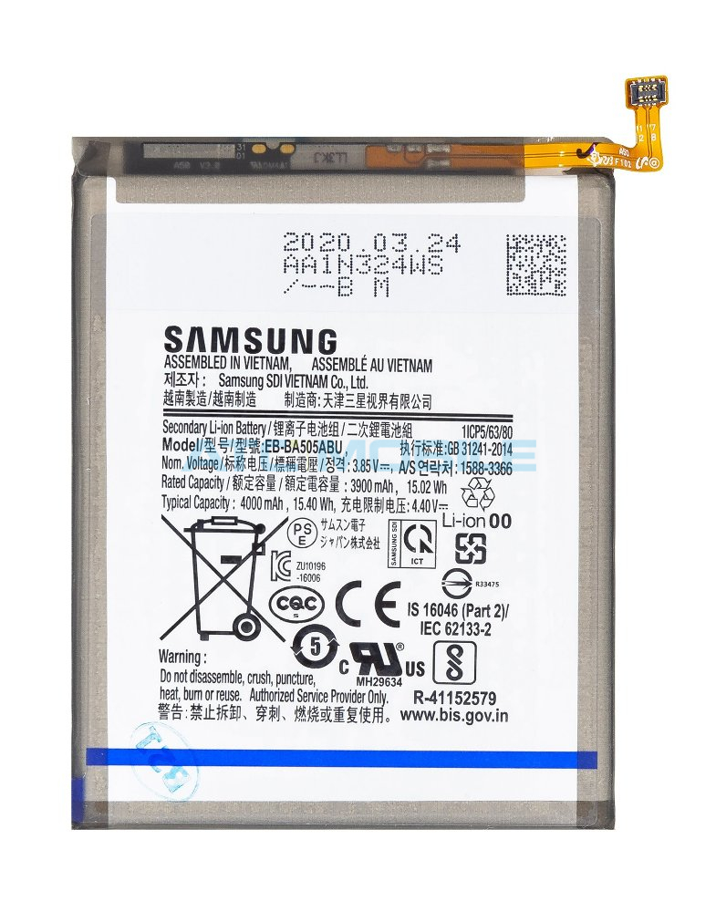 EB-BA505ABU Přední kamera Samsung Galaxy A40 (SM-A405), A50 (SM-A505)